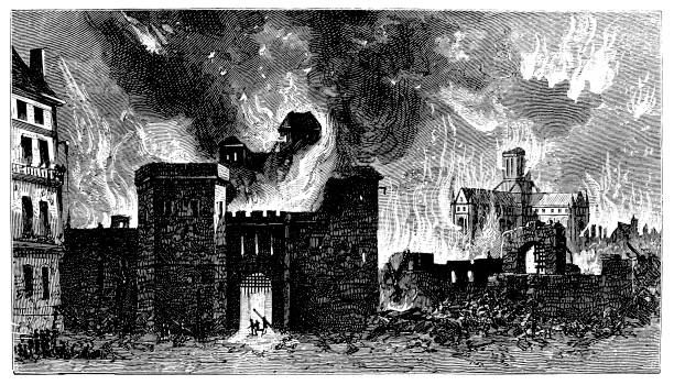 istock The Great Fire of London , 2 September to Wednesday, 5 September 1666 929572048