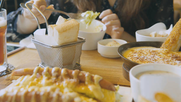istock Asian woman eating breakfast 929584570