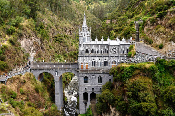 istock Sanctuary Las Lajas built in Colombia 929585068