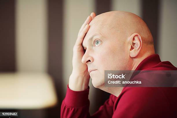 Waiting Man Portrait Stock Photo - Download Image Now - 35-39 Years, 40-49 Years, Adult