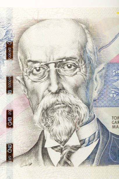 istock Tomas Garrigue Masaryk on czech banknote 929595330