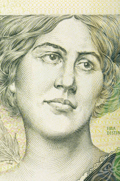 istock Ema Destinova on czech banknote 929595348