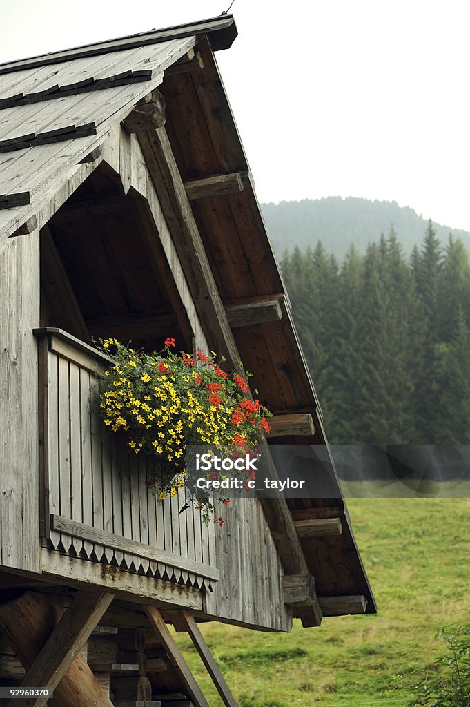 Casa vecchia fattoria - Foto stock royalty-free di Ambientazione tranquilla