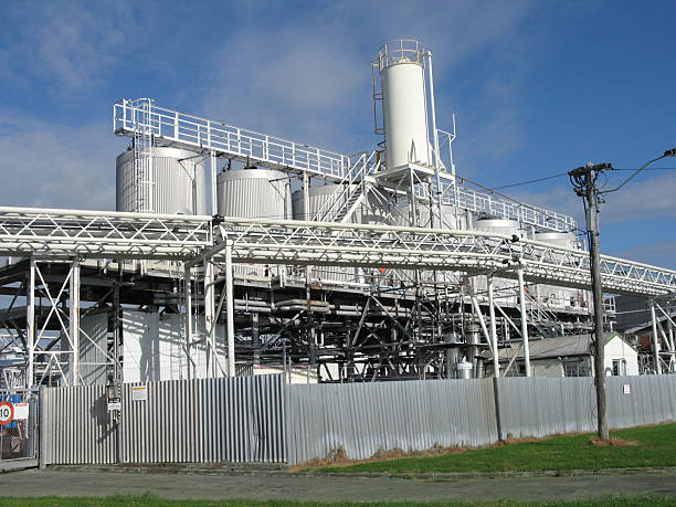 istock Oil & Chemical refining tanks 92960818