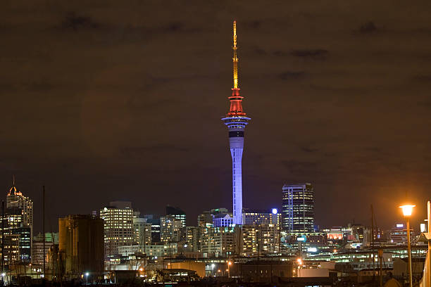 istock Auckland Sky Tower at Night 92961233