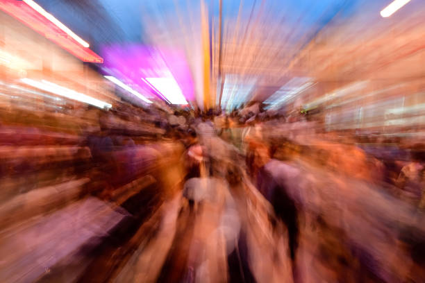 istock Crowds in the downtown area 929628156