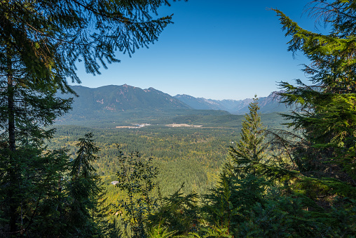 View from cedar butte trail, Washington