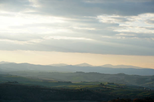 istock Tuscany hills and mountains panorama 929639624