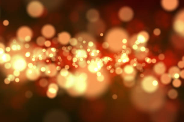 texture digitale di polvere frizzante dorata - glitter defocused illuminated textured effect foto e immagini stock