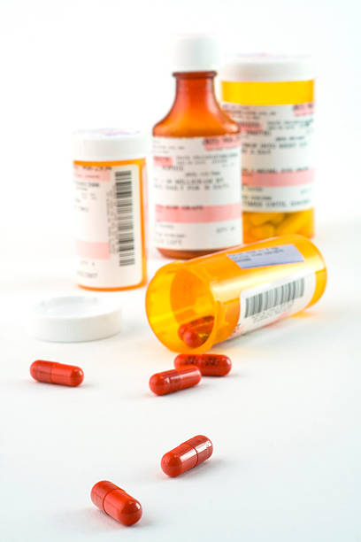 istock Bottles of prescription medication 92964669