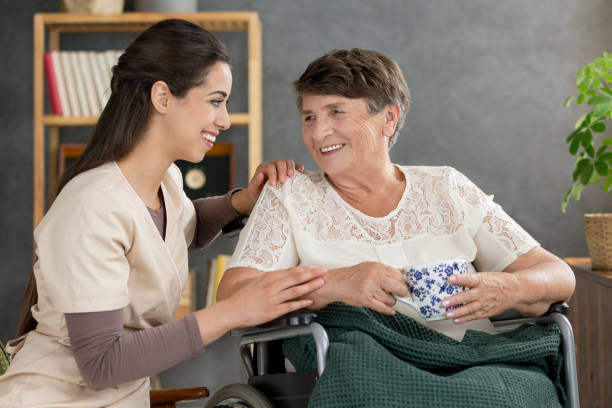 istock Smiling senior woman drinking tea 929652520