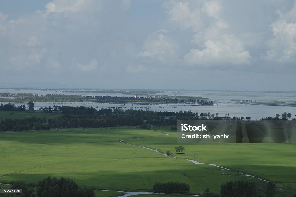 delta do Mekong Paisagem - Royalty-free Adulto Foto de stock