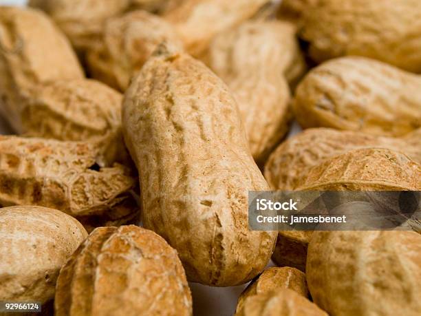 Peanuts On Shell Stock Photo - Download Image Now - Color Image, Extreme Close-Up, Food