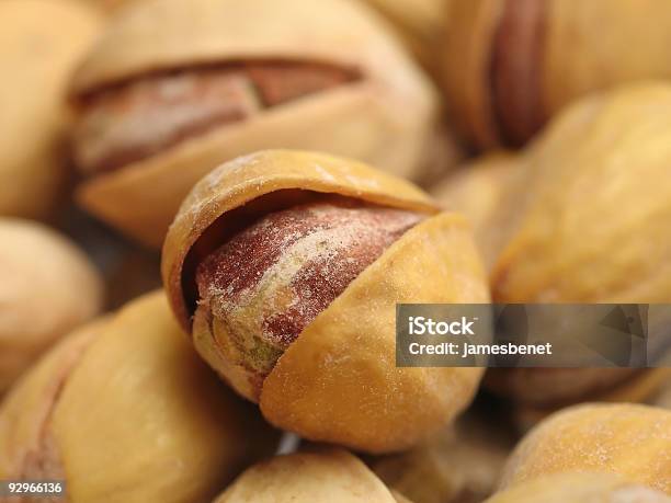 Pistacchi Macro - Fotografie stock e altre immagini di Cibo - Cibo, Composizione orizzontale, Fotografia - Immagine