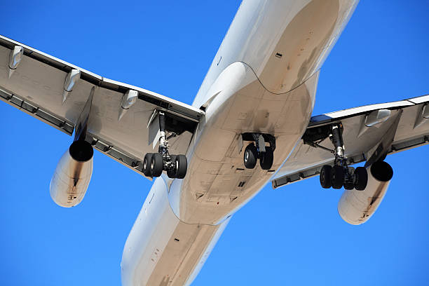 istock Close-up of modern airplane 92966470