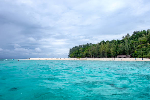 istock Beautiful sea beach in bamboo island 929666368