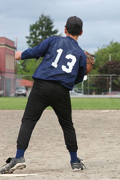 out no primeiro - number 1 sports uniform number baseball - fotografias e filmes do acervo