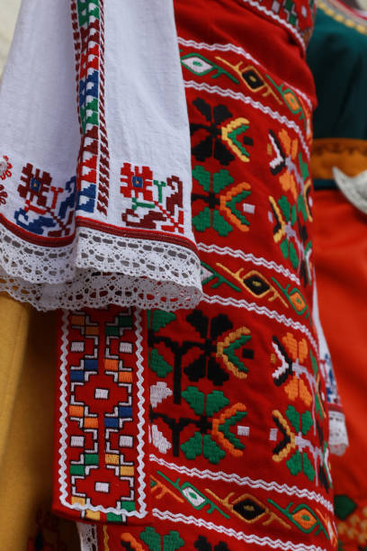 istock Details of Authentic Folk Costumes from Bulgaria 929677556