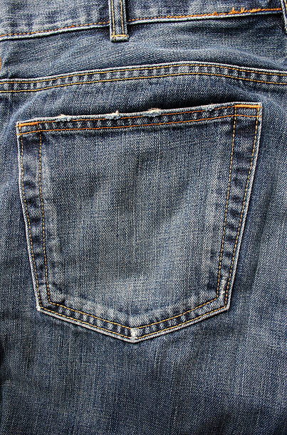 Jean Pocket stock photo