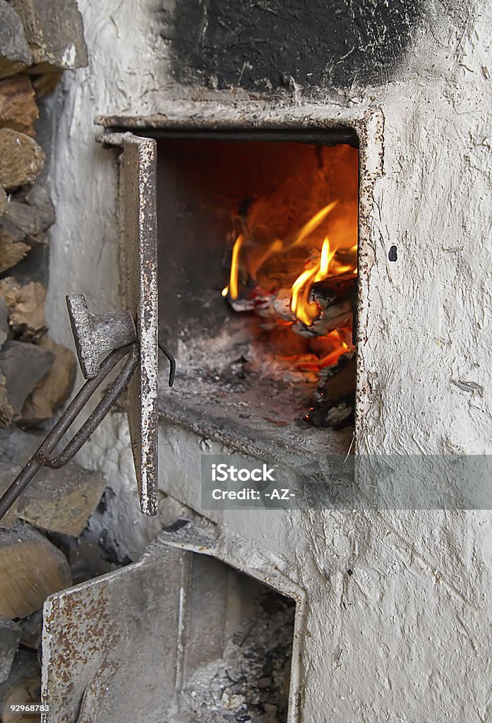 Fireplace  Ash Stock Photo