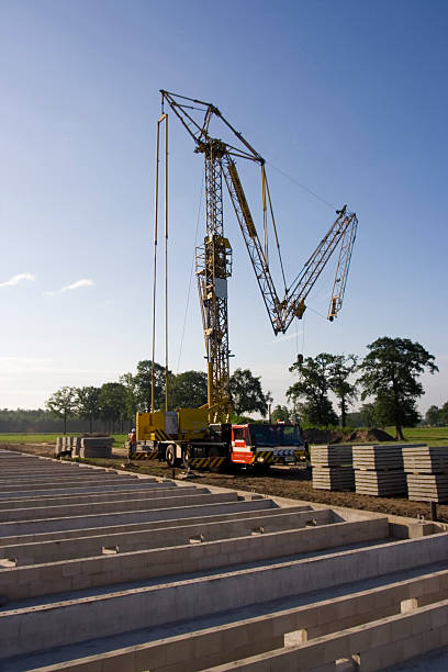 crane stock photo