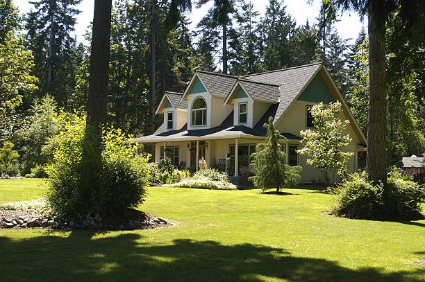 istock Two Story Rural Home 92969538