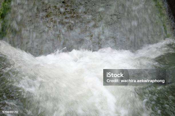 Abstract Water Flows From The Pipe Background Stock Photo - Download Image Now - Abstract, Bathroom, Clean