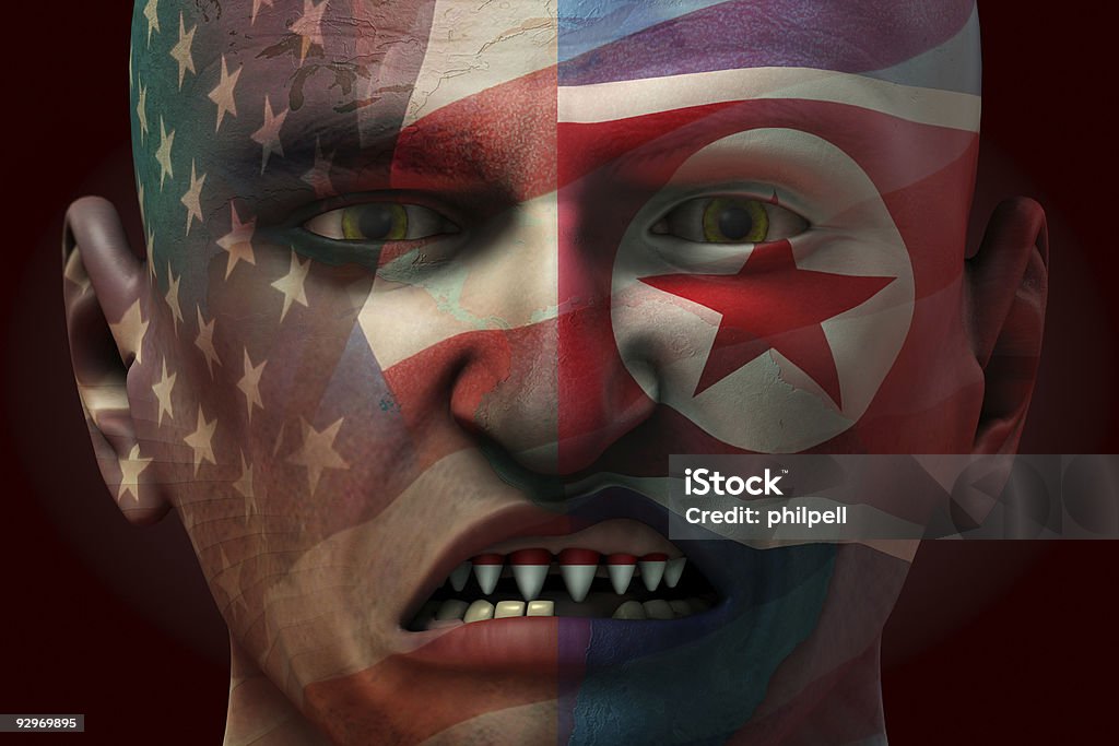 Konflikt Korea Północna — Stany Zjednoczone - Zbiór zdjęć royalty-free (Armia)