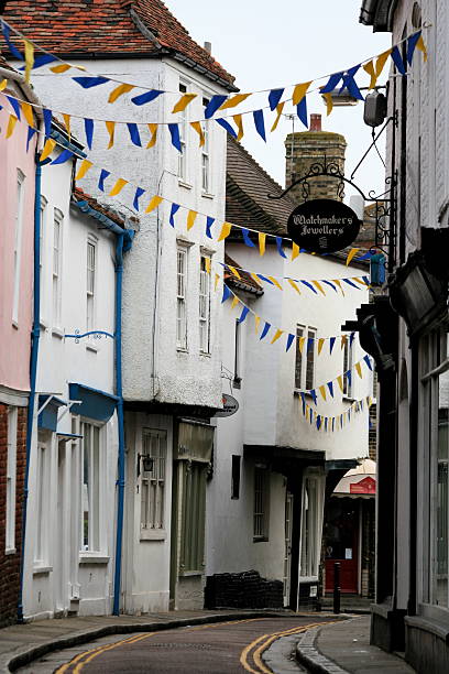 istock Old Village Street 92970024