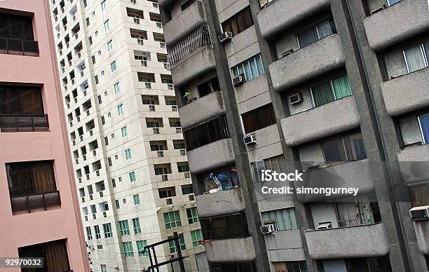 Innenstadt Manila Apartmentgebäude Stockfoto und mehr Bilder von Alt - Alt, Architektur, Asien