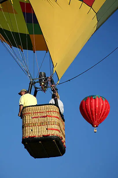 Photo of Hot Air Balloon Ride Closeup