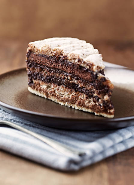 istock A slice of delicious chocolate cake with nuts 929705726