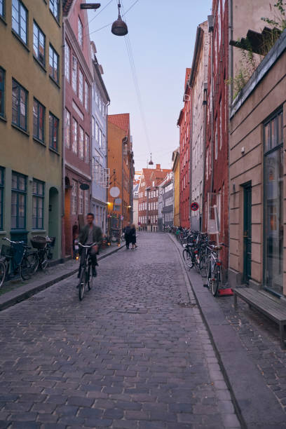 istock Narrow street in Copenhagen, Denmark 929708628