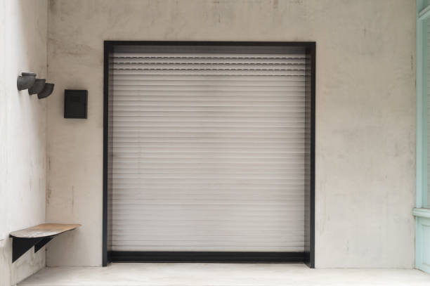 istock sidewalk by street wall & door 929720130