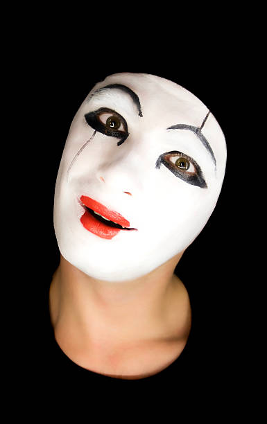 istock portret of the mime 92973072