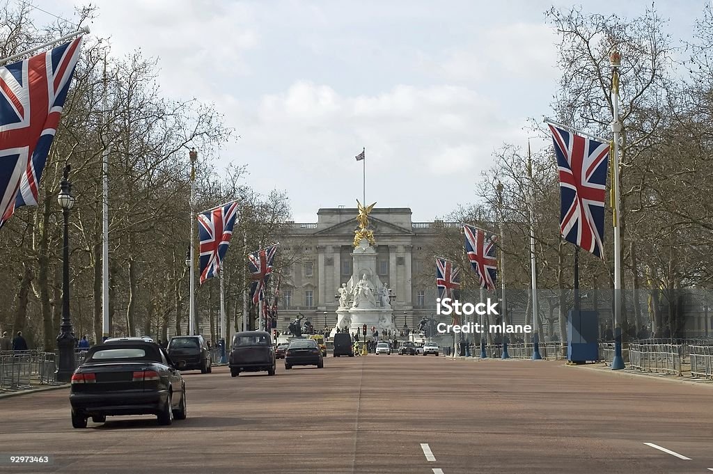 The Mall  Buckingham Palace Stock Photo