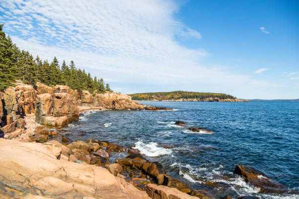 acadia national park, maine - 6721 stock-fotos und bilder