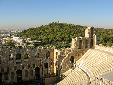 Theater Of Herodes Atticus - ancient open-air amphitheater - Athens, Greece