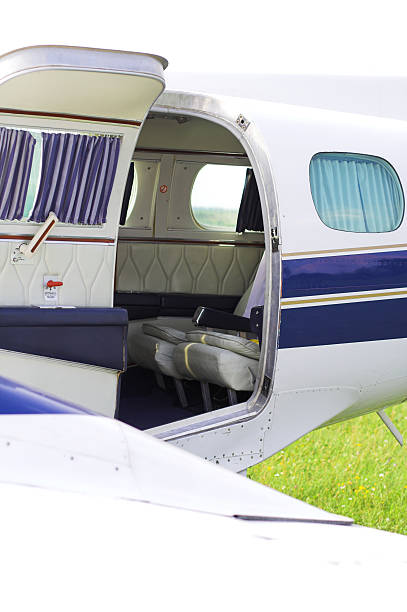 istock Businessman airplane - small jet plane 92973985