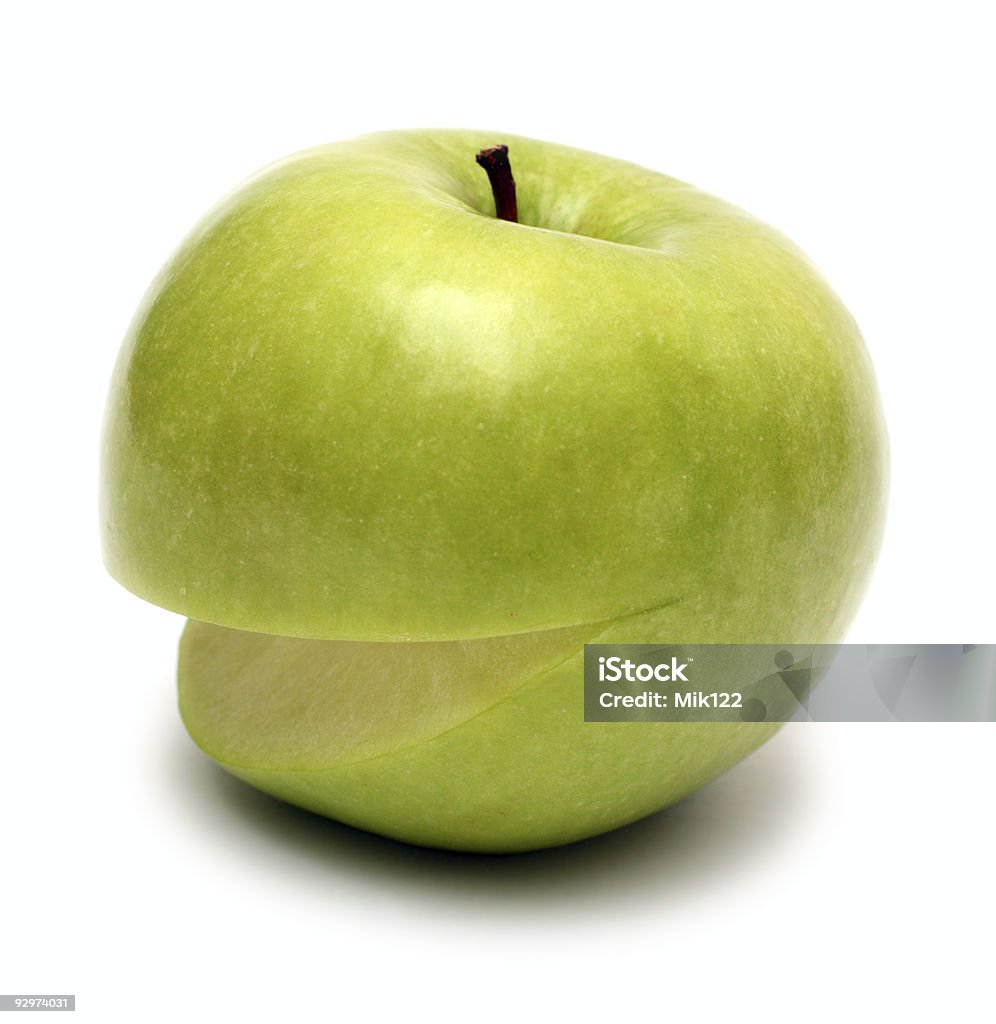 Lächeln apple - Lizenzfrei Apfel Stock-Foto