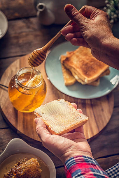 istock Toast with Honey for Breakfast 929742816