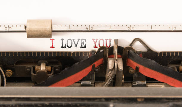 istock I LOVE YOU written on typewriter 929742952
