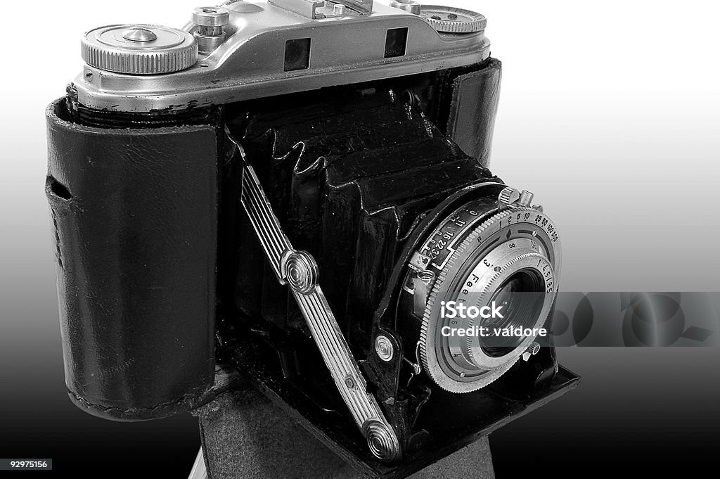 복고풍 Rangefinder 카메라 b & w - 로열티 프리 동조 스톡 사진