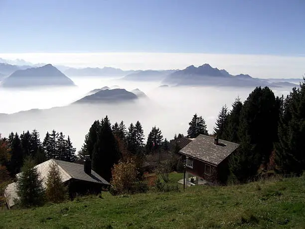Rigi mountain, Switzerland.