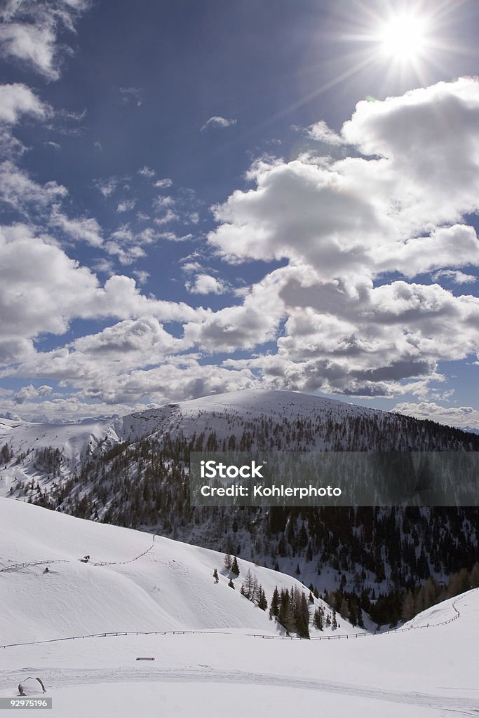 Zima chmury - Zbiór zdjęć royalty-free (Alpy)