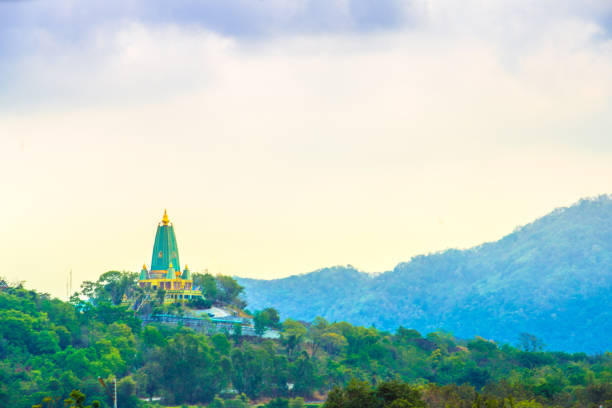 A Bodh Gaya style pagoda in Chonburi, Thailand