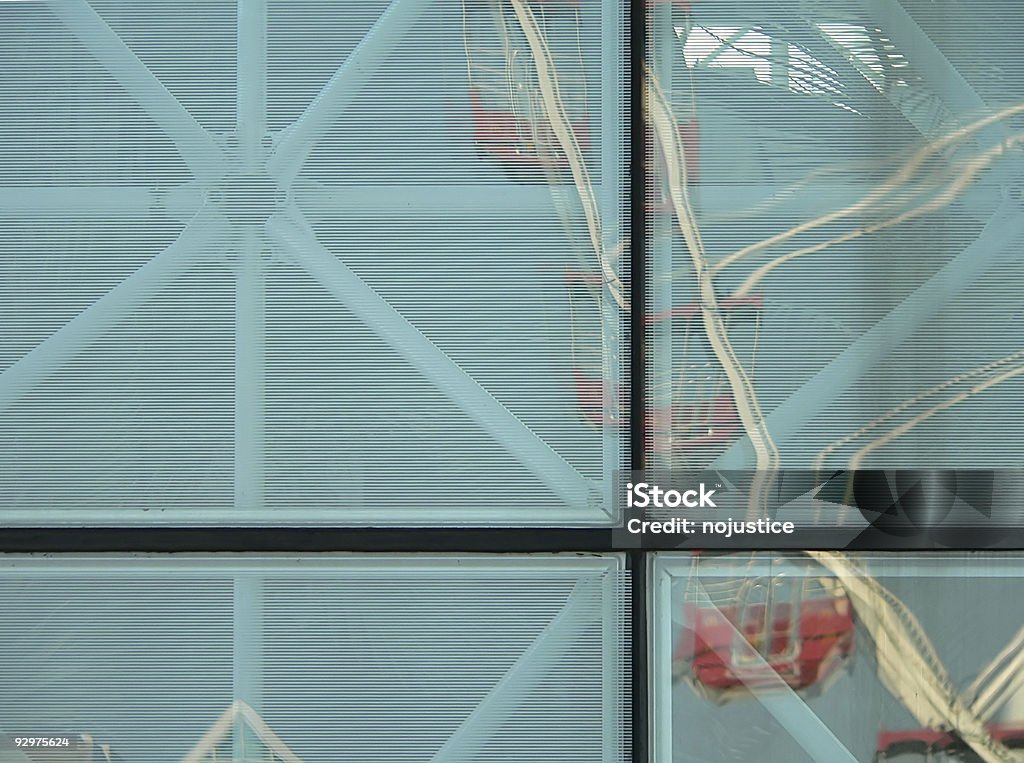 Riesenrad Reflexion - Lizenzfrei Außenaufnahme von Gebäuden Stock-Foto