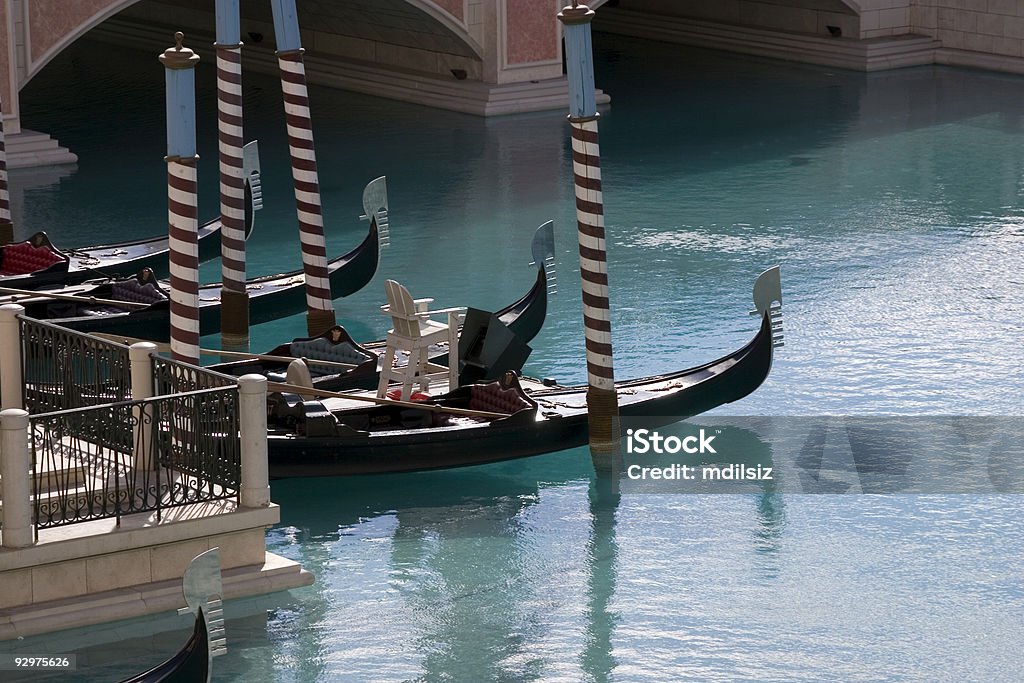 Gondolami w The Venetian - Zbiór zdjęć royalty-free (Dorosły)