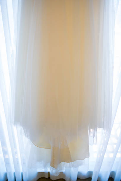 istock Bride Wedding Dress Hanging 929768256