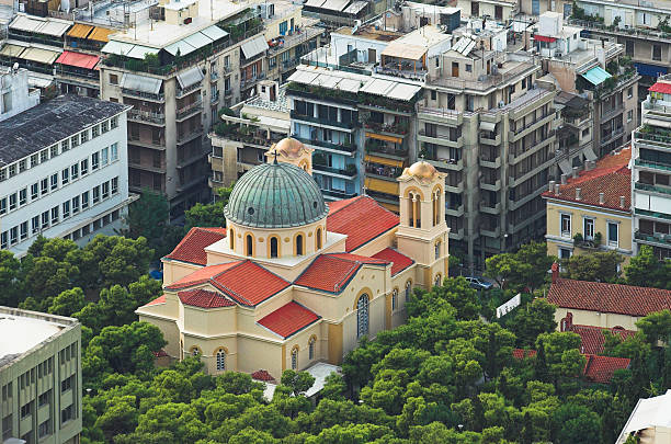 istock Church in a Sea of Concrete 92976834